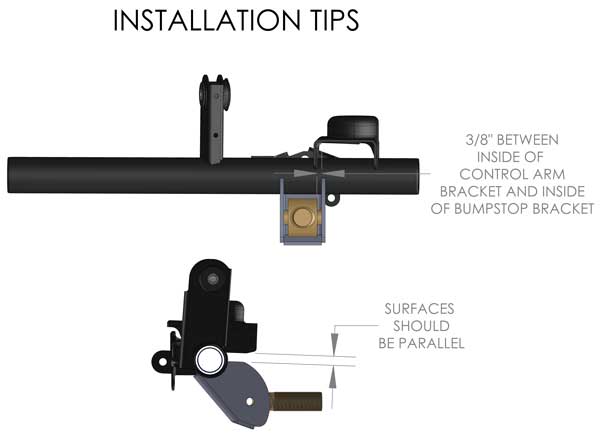 JK Front Lower Control Arm Brackets