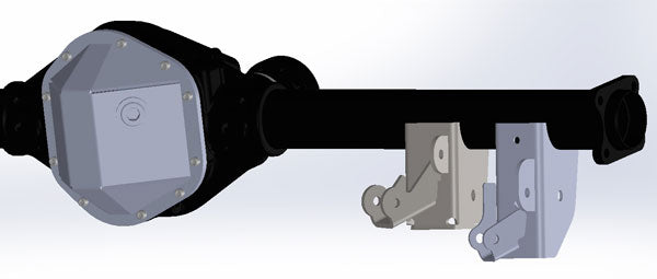 Jeep JK Heavy Duty Rear Lower Control Arm And Rear Shock Relocation Bracket
