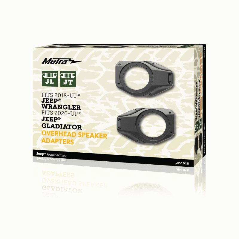 Metra JP-1015 Soundbar Speaker Kit - Wrangler JL Gladiator JT Metra