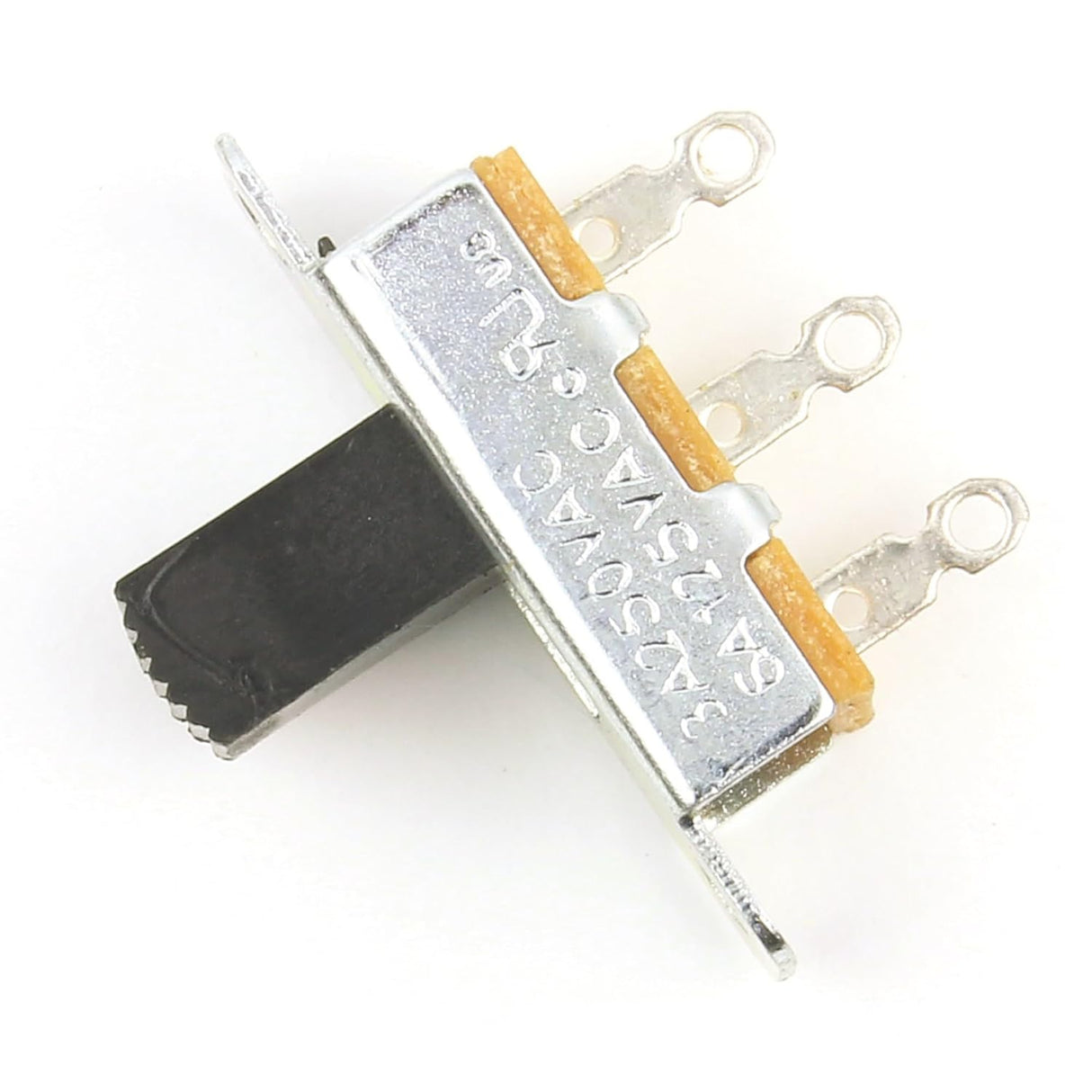 Jandorf Slide Switch, SPDT, Tab Terminal, 3 A, 125 V #61022 Jandorf