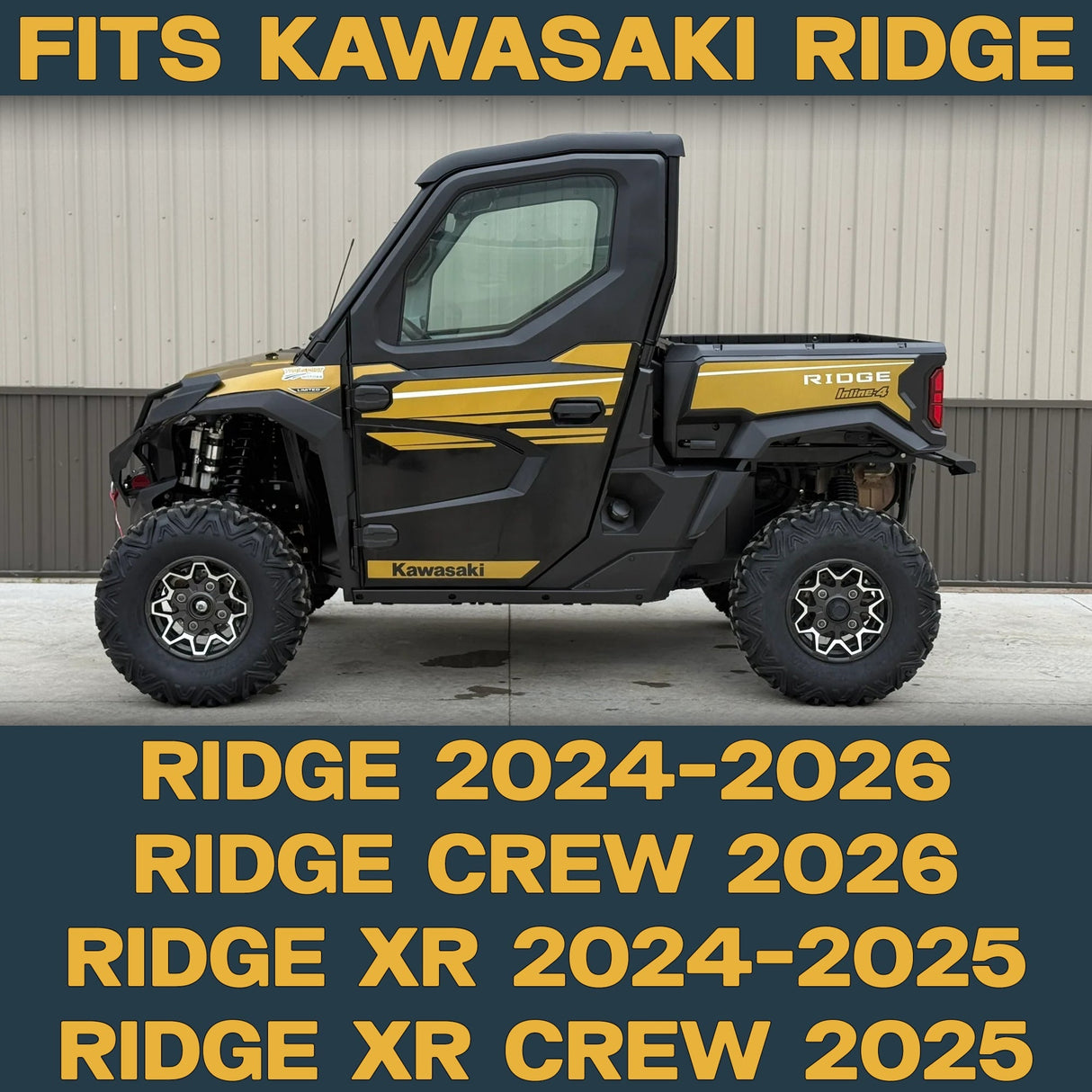 Kawasaki Ridge/Ridge Crew KWF 1000 2024-2026 Brass Brake Pad Set Traild