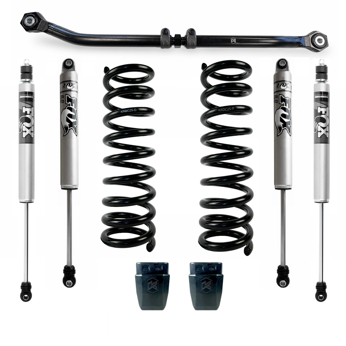 KRYPTONITE STAGE 2 LEVELING KIT WITH FOX SHOCKS FOR 2013-2026 RAM 3500