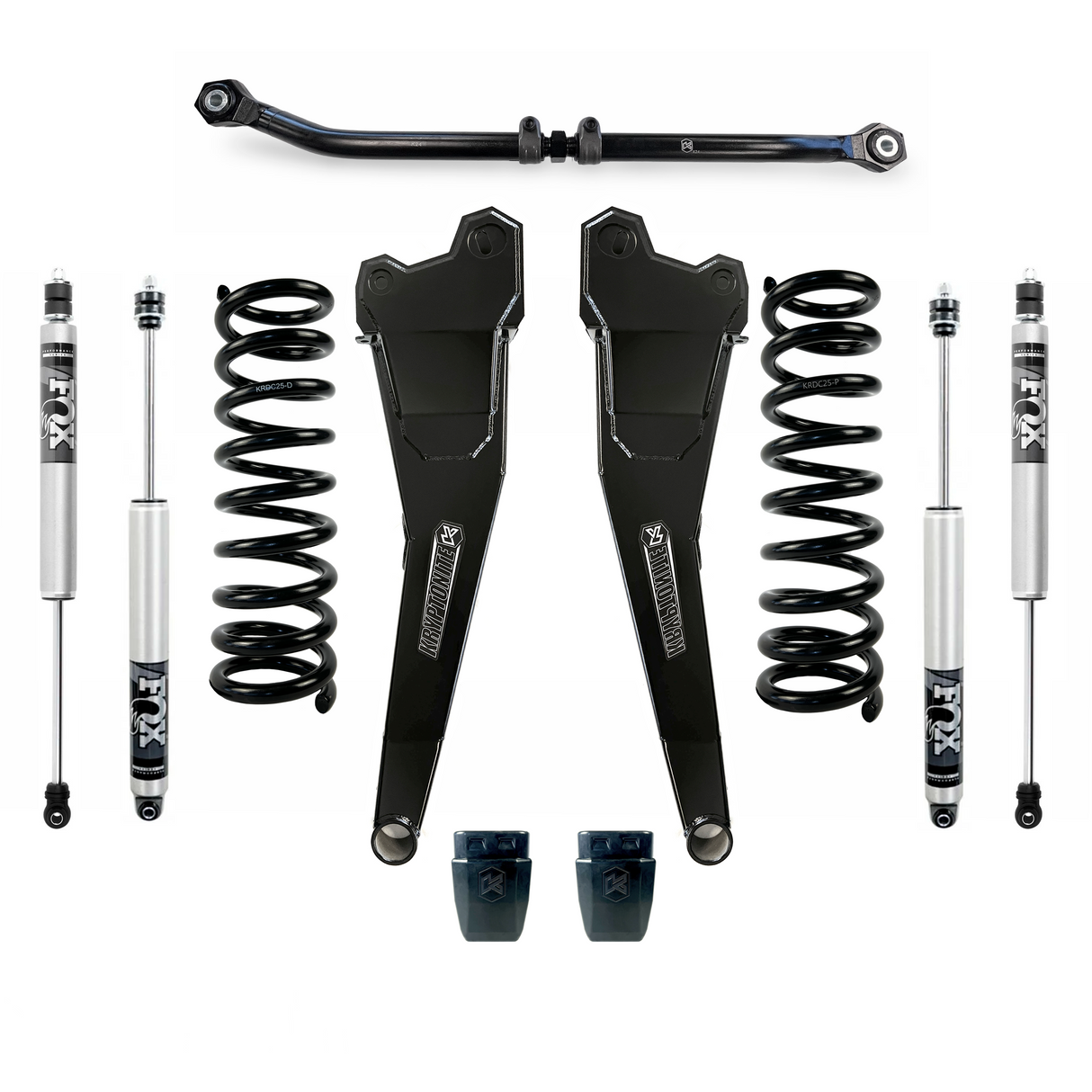 KRYPTONITE STAGE 3 LEVELING KIT WITH FOX SHOCKS 2014-2026 RAM 2500 4X4
