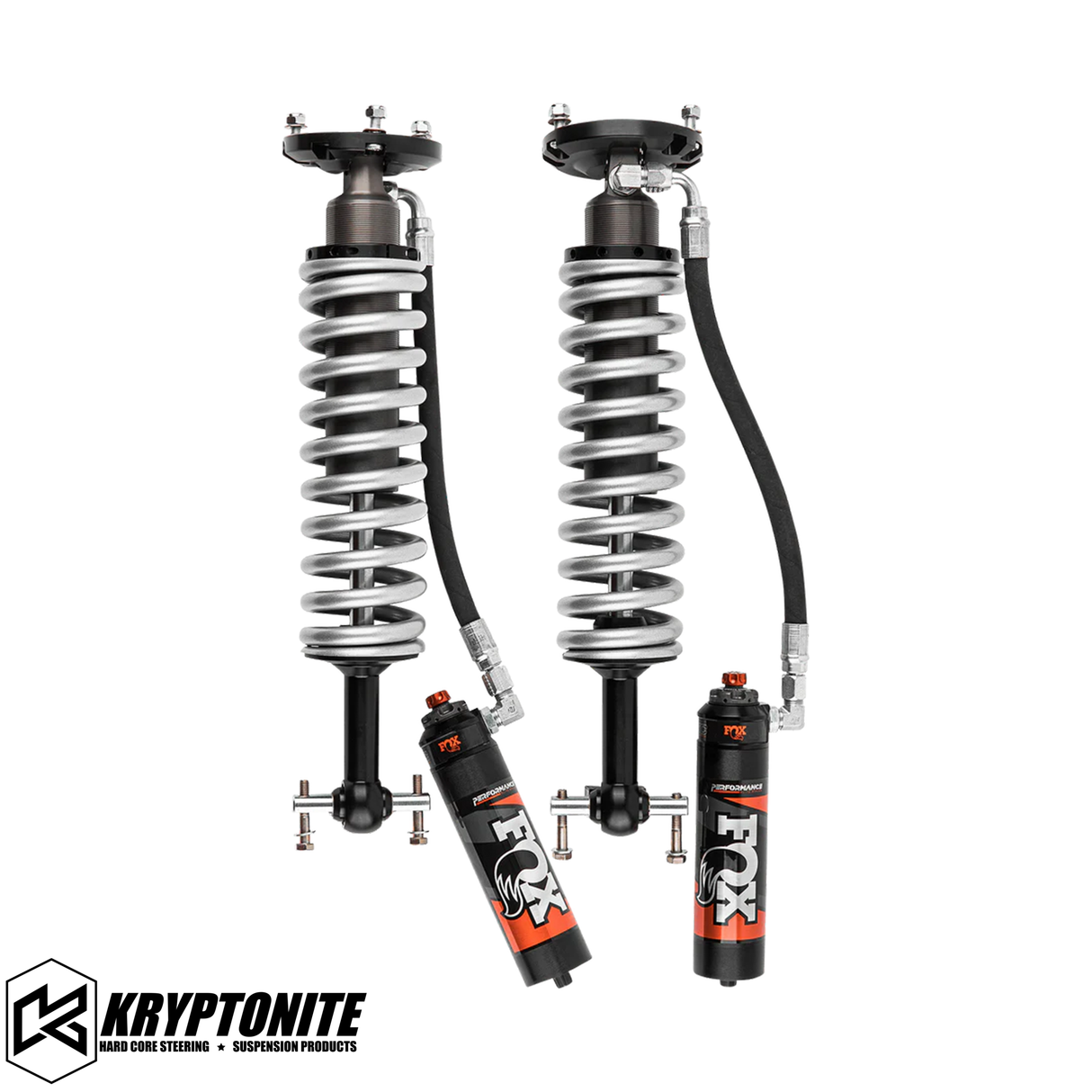 KRYPTONITE STAGE 3 LEVELING KIT WITH FOX PERFORMANCE ELITE SHOCKS FOR 1/2 TON 6 LUG TRUCKS 2019+