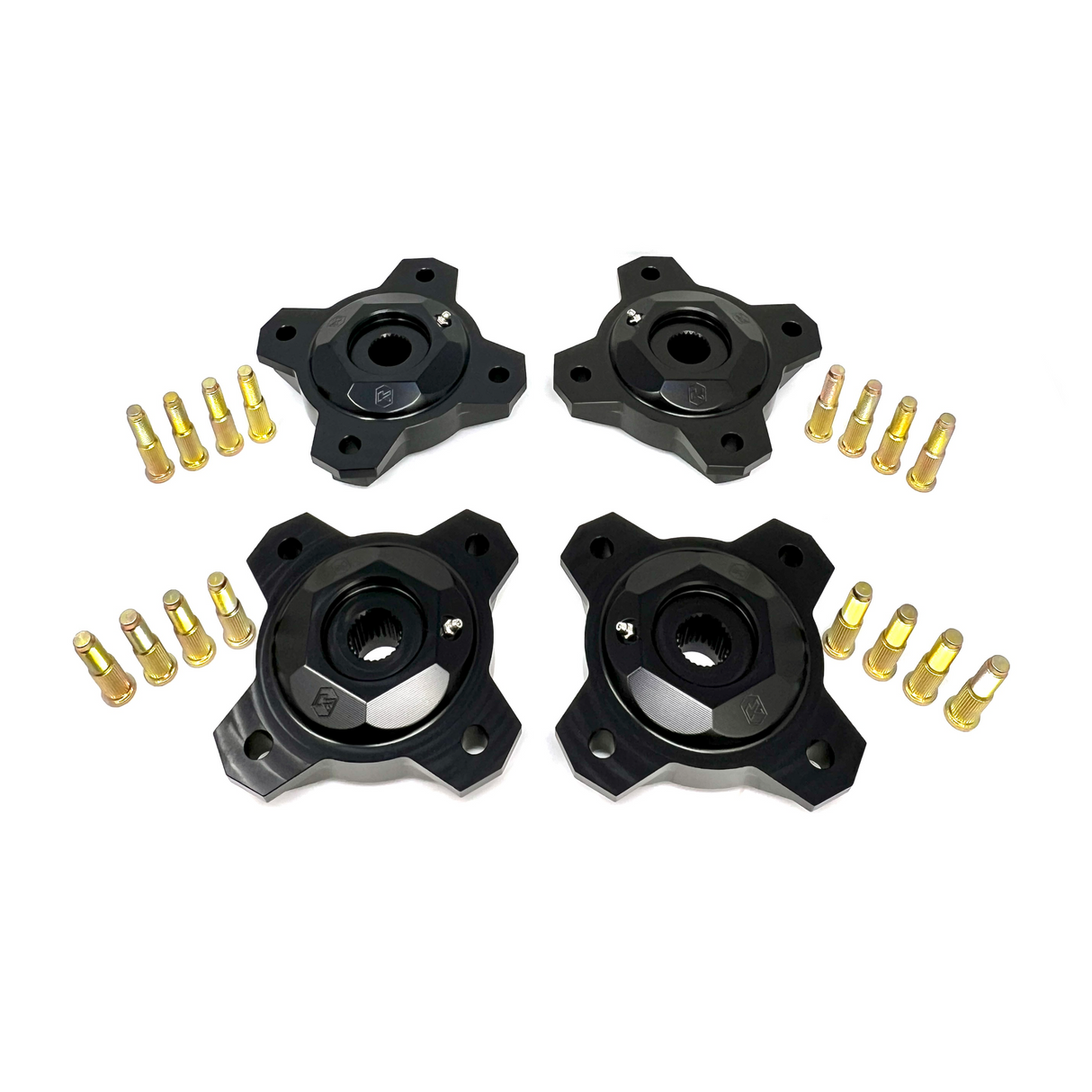 KRYPTONITE DEATH GRIP POLARIS PRO XP 2020-2023 HUB ASSEMBLY/STUD KIT