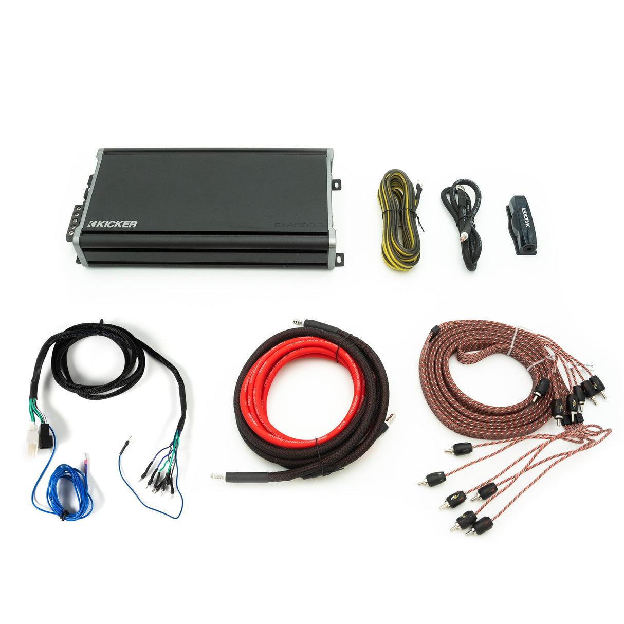 Kicker Plug and Play Full System 5-Channel, Speakers, Sub Bundle | '07- '18 Jeep JK Wrangler
