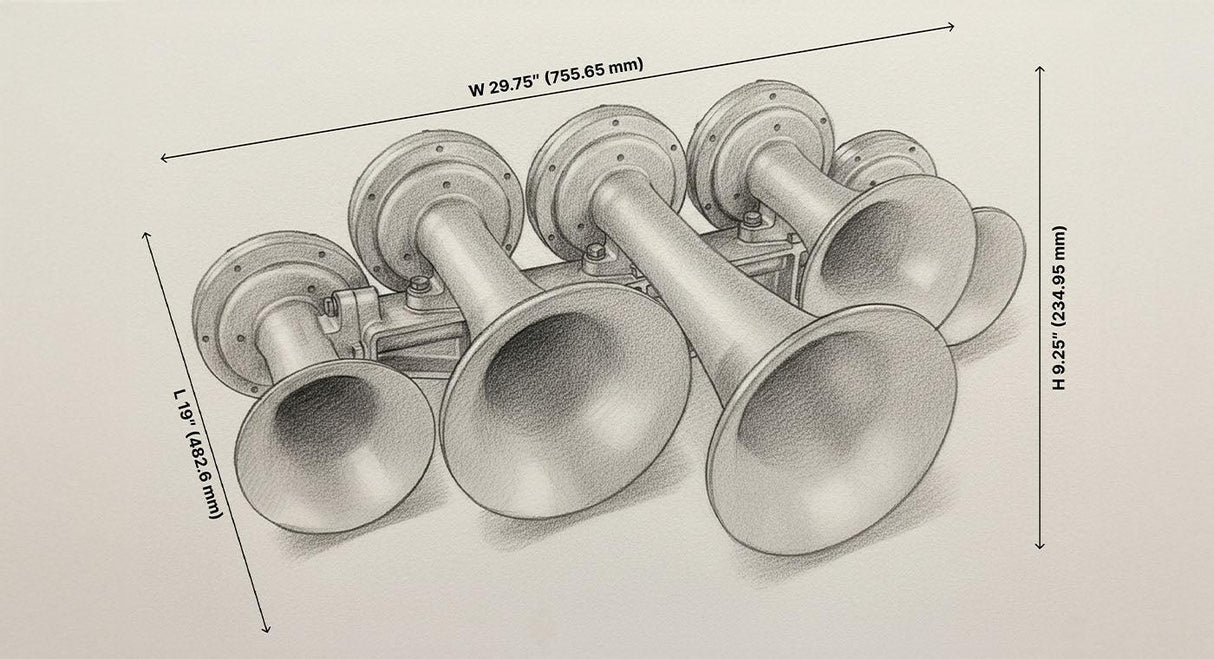 King 5 Train Horn HornBlasters