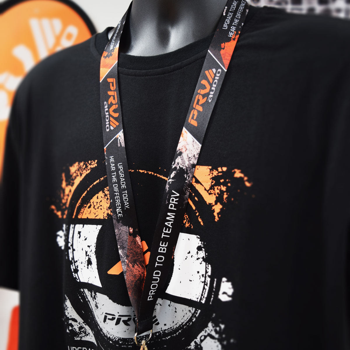 PRV Audio Team Lanyard High-Contrast Durable 19in Accessory