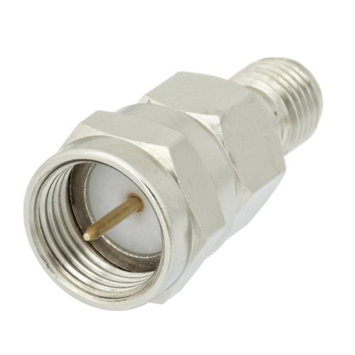 50 Ohm SMA Female to 75 Ohm F Male Adapter TekShack
