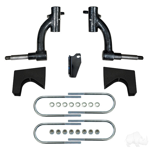 RHOX 3" & 6" Spindle Lift Kit for EZGO RXV