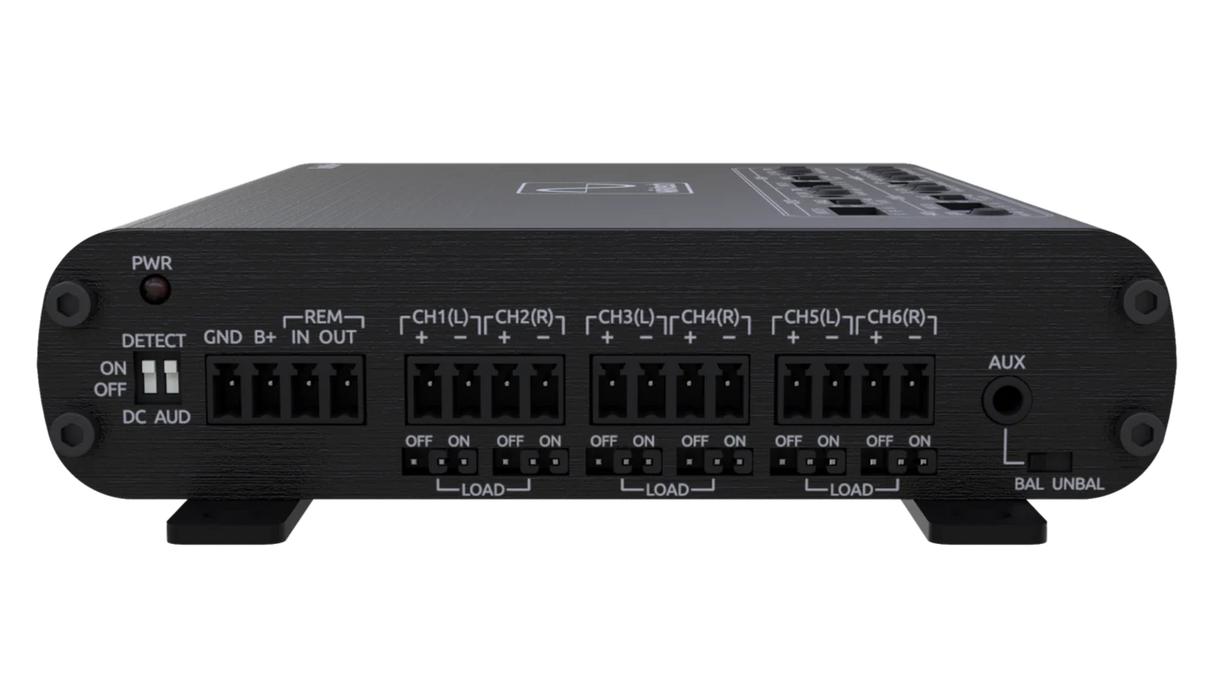 Wavtech Link6+ | 6-Channel LOC w/ AutoBASS, Matrix Summing, & Remote Wavtech