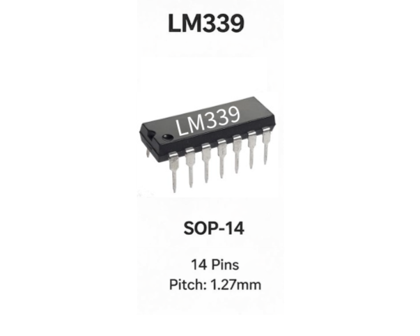 SMD IC LM358, NE555, LM386, LM339, PC817 (10Pcs.) JTAREA