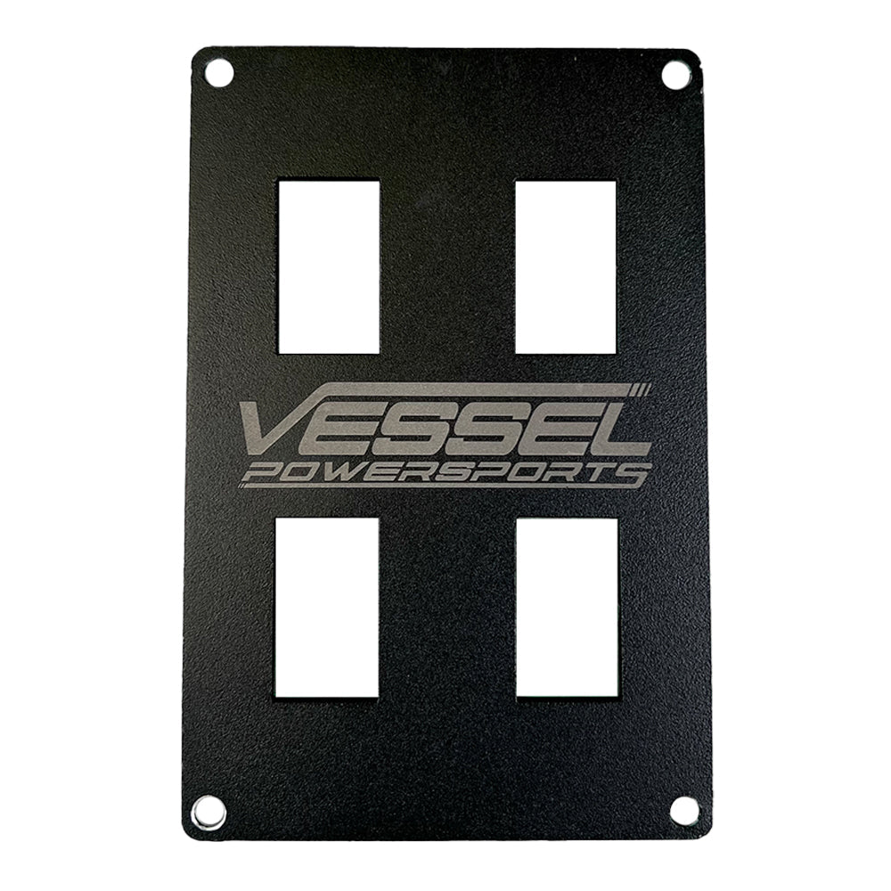 4 Switch Panel for 2014+ Honda Rancher, Foreman, Rubicon Vessel Powersports