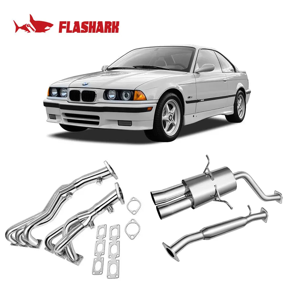 Long Tube Header/Catback Exhaust for 1995-1999 BMW E36 323i