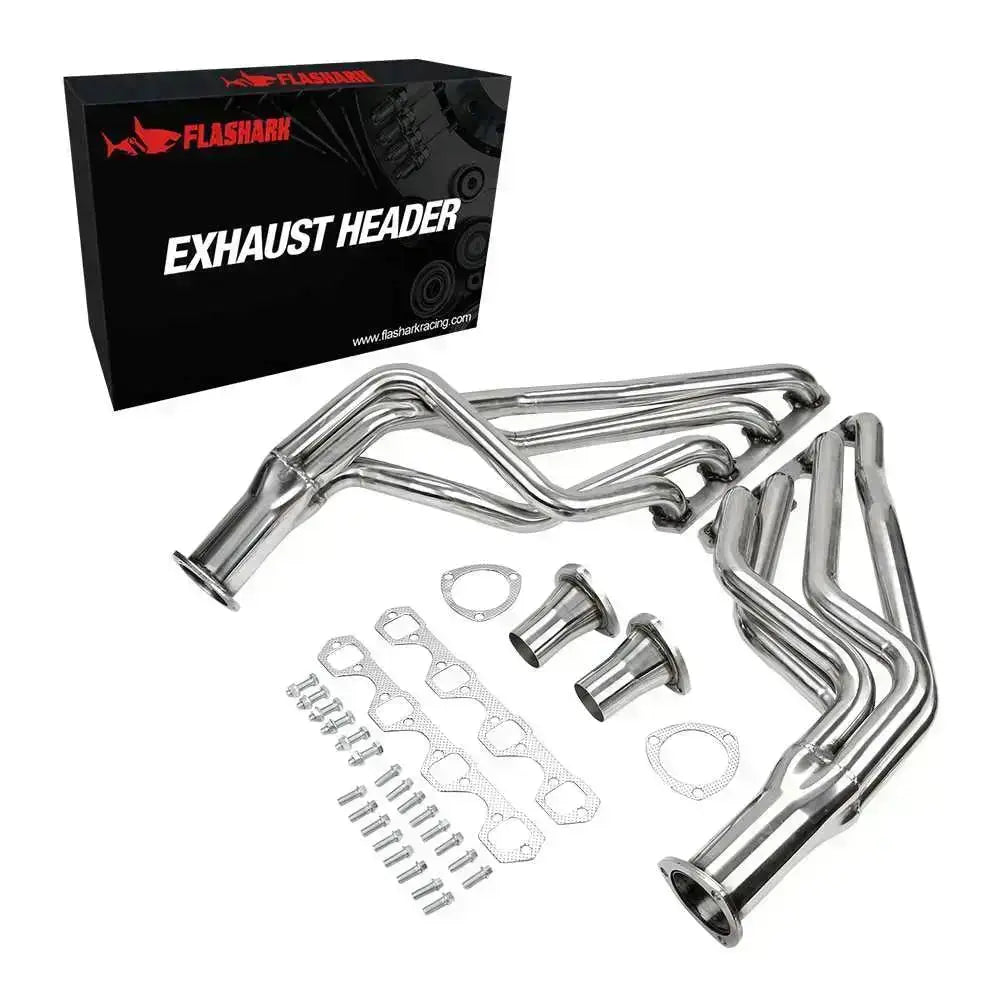 Long Tube Headers for 1969–1973 Ford Mustang 351W/C V8 Flashark