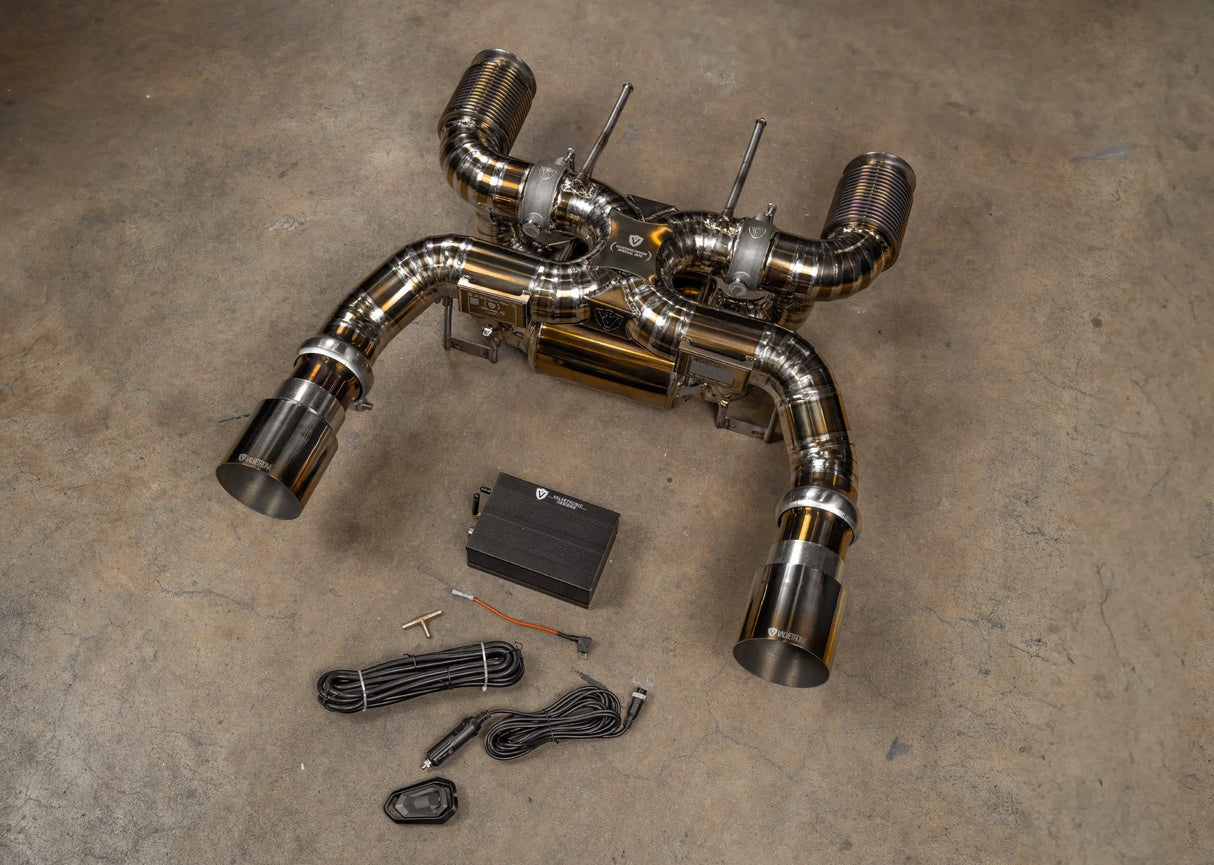 Mclaren 720S Valved Sport Exhaust System Valvetronic Designs