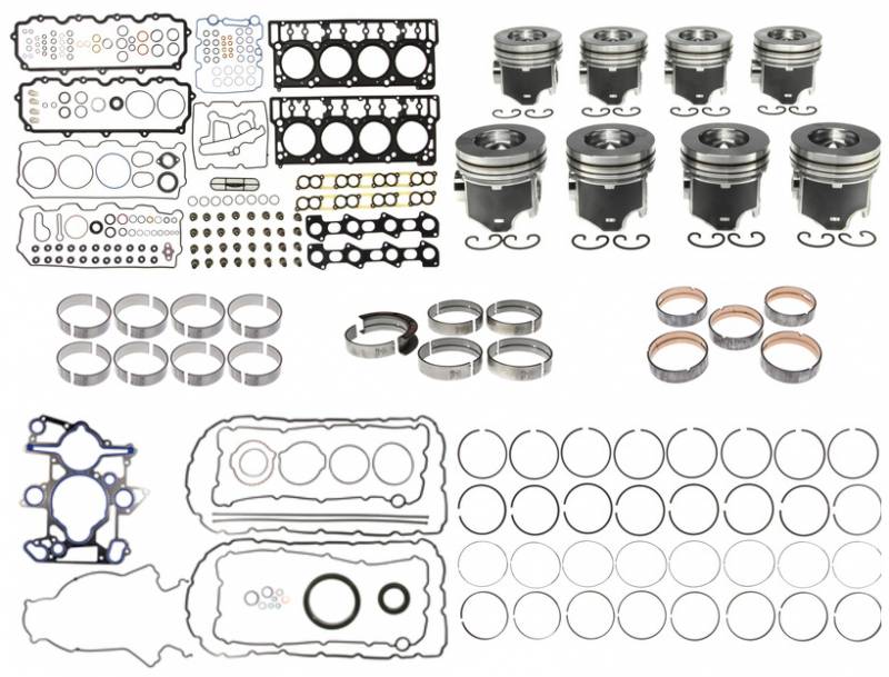 6.0 MAHLE Heavy Duty Engine Overhaul Kit 2004.5-2007 20mm Head Dowel