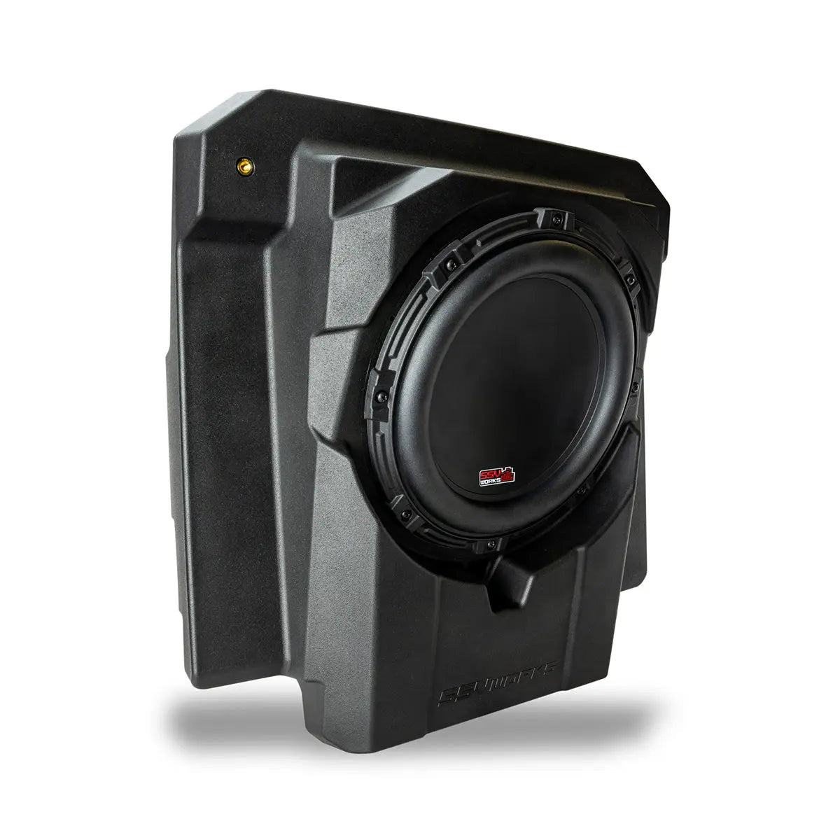 2024-2026 CanAm® Maverick R Front Under-Seat 850watt 10" Subwoofer Add-On for Factory JL® System SSV Works