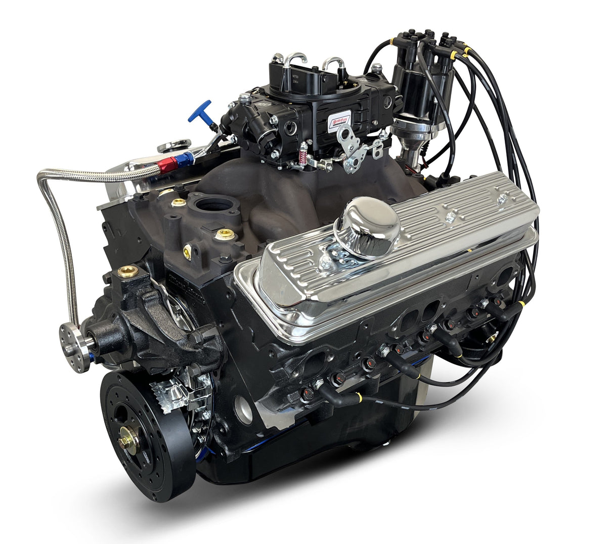 GM Marine Small Block Compatible 383 c.i. Engine - 405 Horsepower - Base Dressed - Carbureted