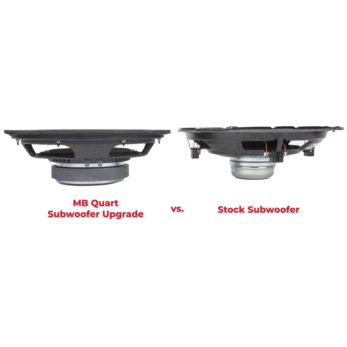 MB Quart 400 Watt Jeep® Wrangler (JL) Tuned OEM Subwoofer Upgrade (MBQJL-SUBR-1) I '18-'26 Jeep JL Wranglers
