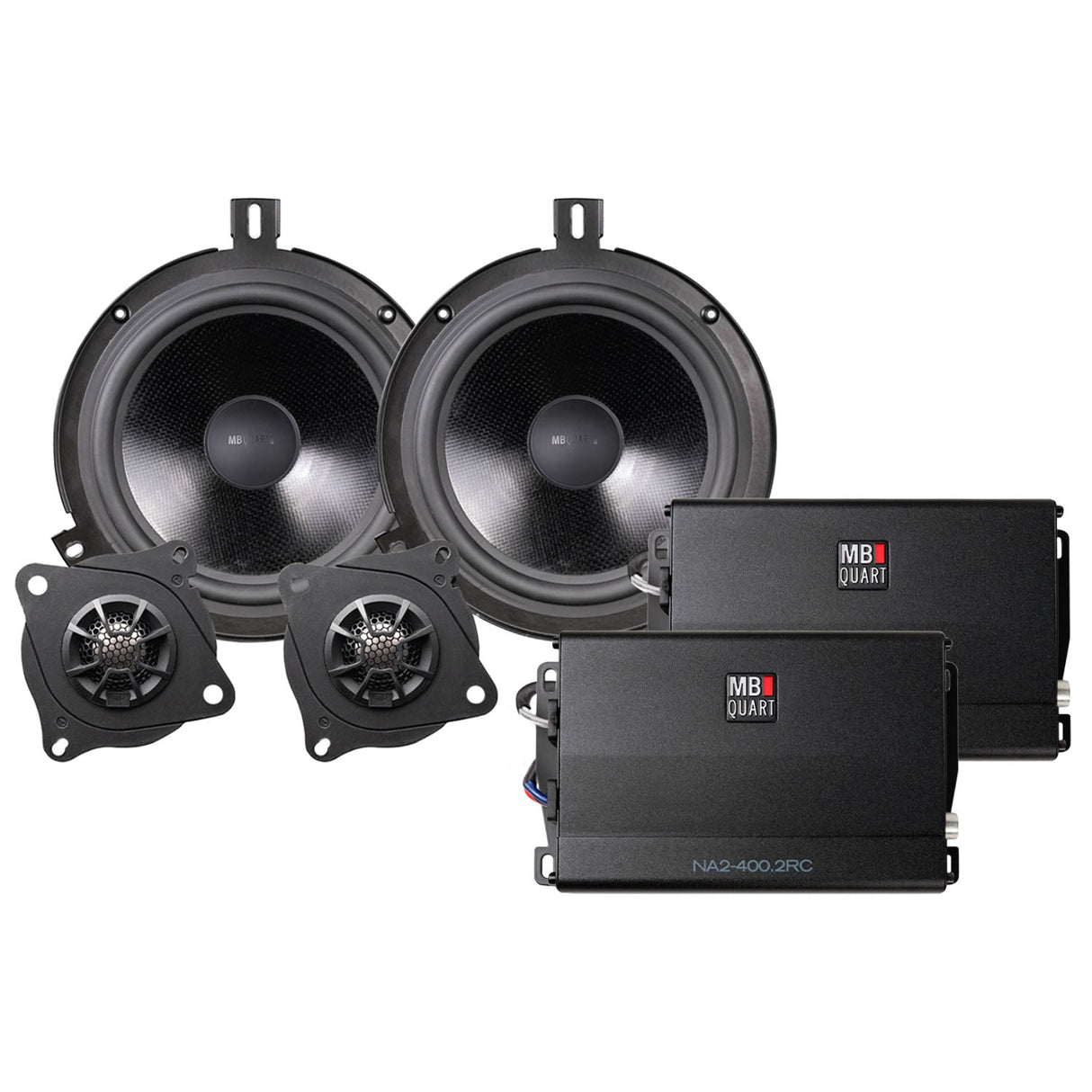 MB Quart 800/ 1200 Watt STAGE 2/ 4 Jeep® Wrangler (JK) Full System Bundle I '07-'18 Jeep JK Wrangler