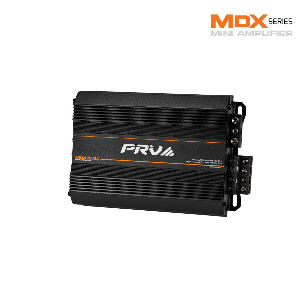 PRV Audio MDX2000.4 4-Channel Full Range Mini Amplifier 2-Ohm PRV Audio