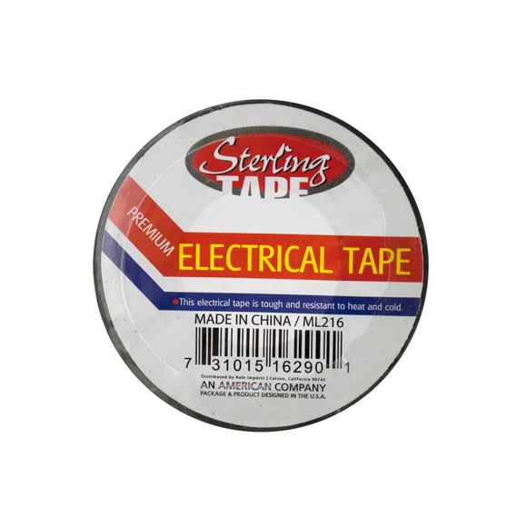 Sterling Tape Electrical Tape Black TekShack