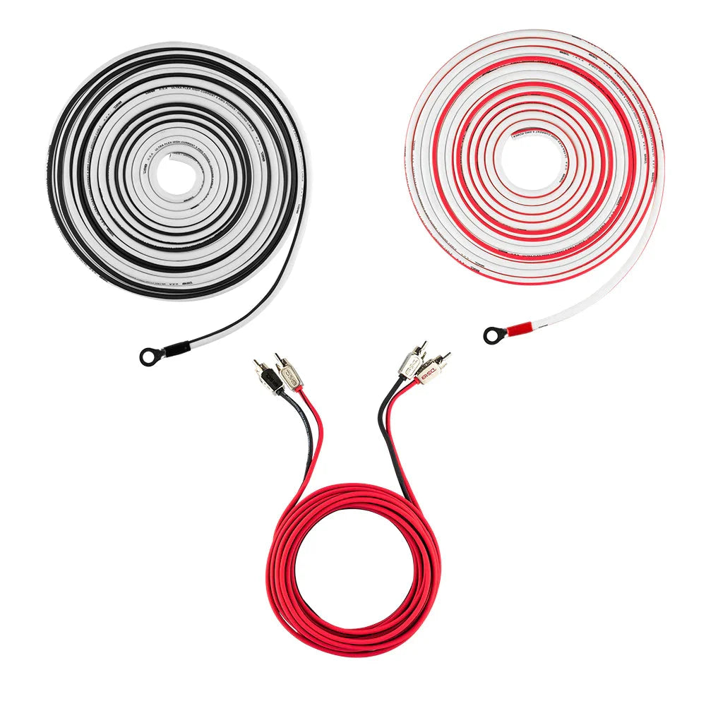 DS18 Marine Tinned OFC 8G Amplifier Installation Kit DS18