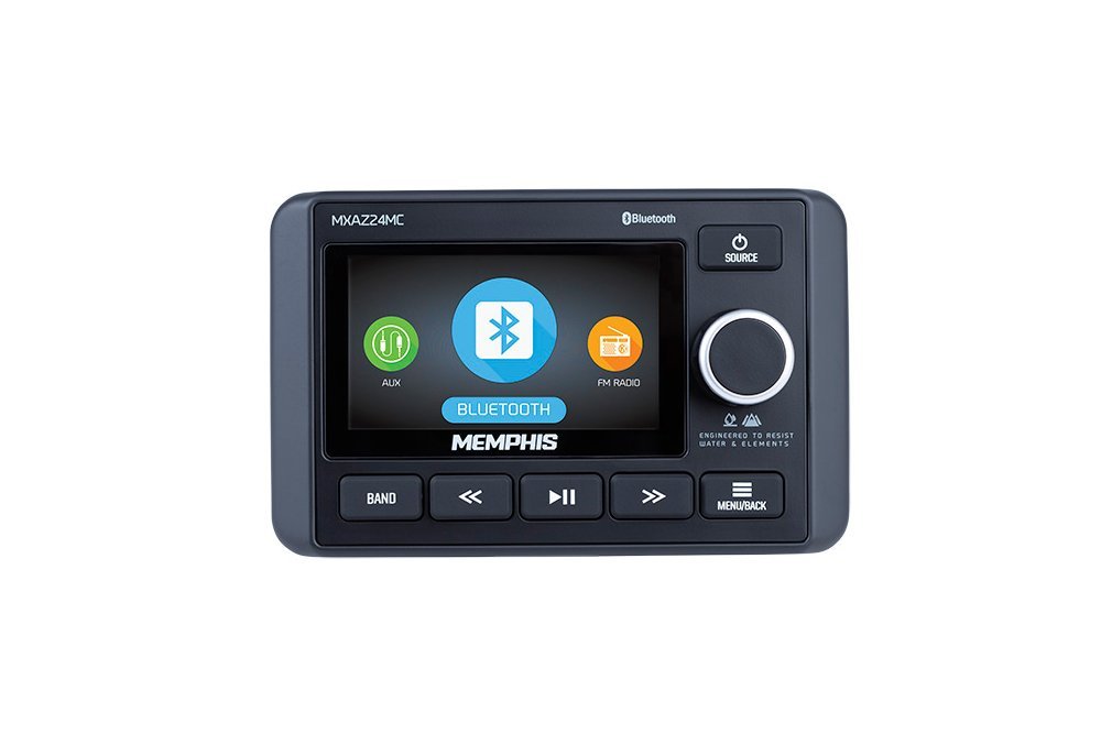 Memphis Audio MXAZ24MC Bluetooth Multi Zone Media Center
