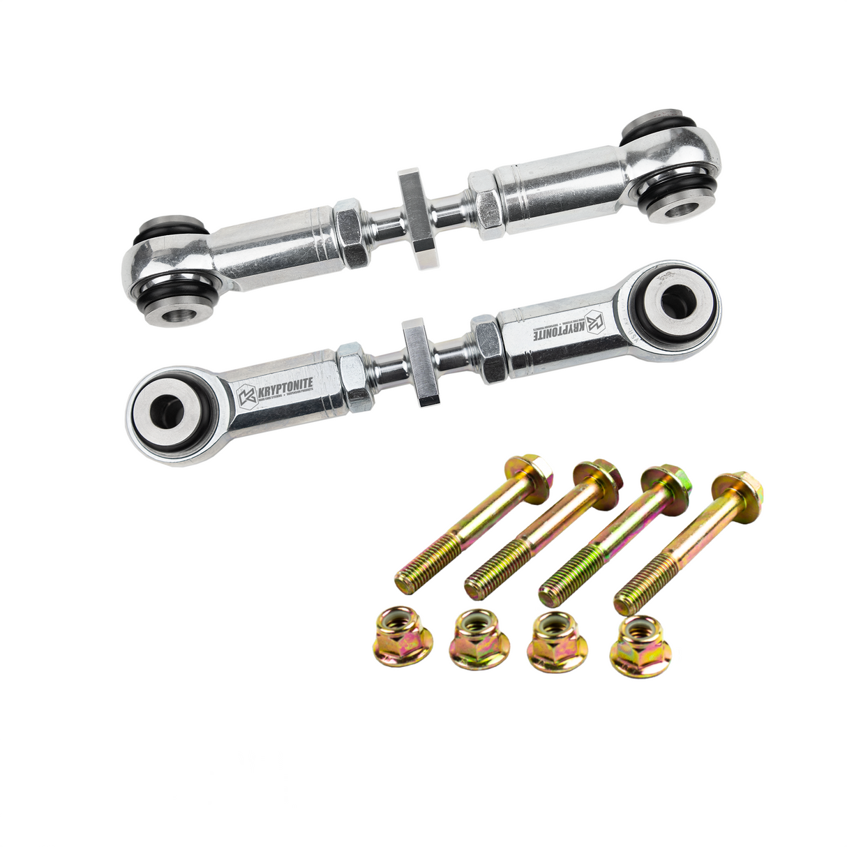 KRYPTONITE POLARIS RZR DEATH GRIP REAR SWAY BAR END LINKS 2018-2021 TURBO S