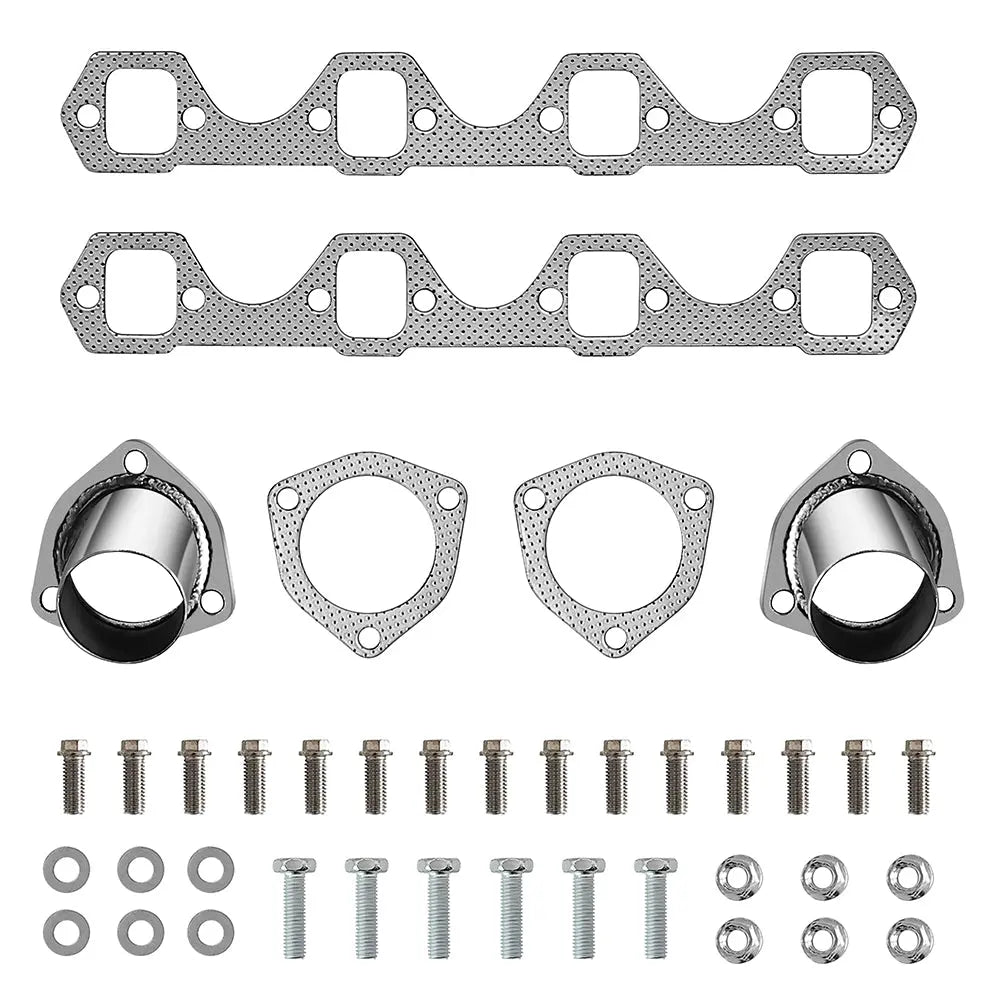 Exhaust Header for 1964-1977 Ford Mustang/Fairlane/Falcon/Maverick Mercury Cougar 260 289 302 V8 Flashark