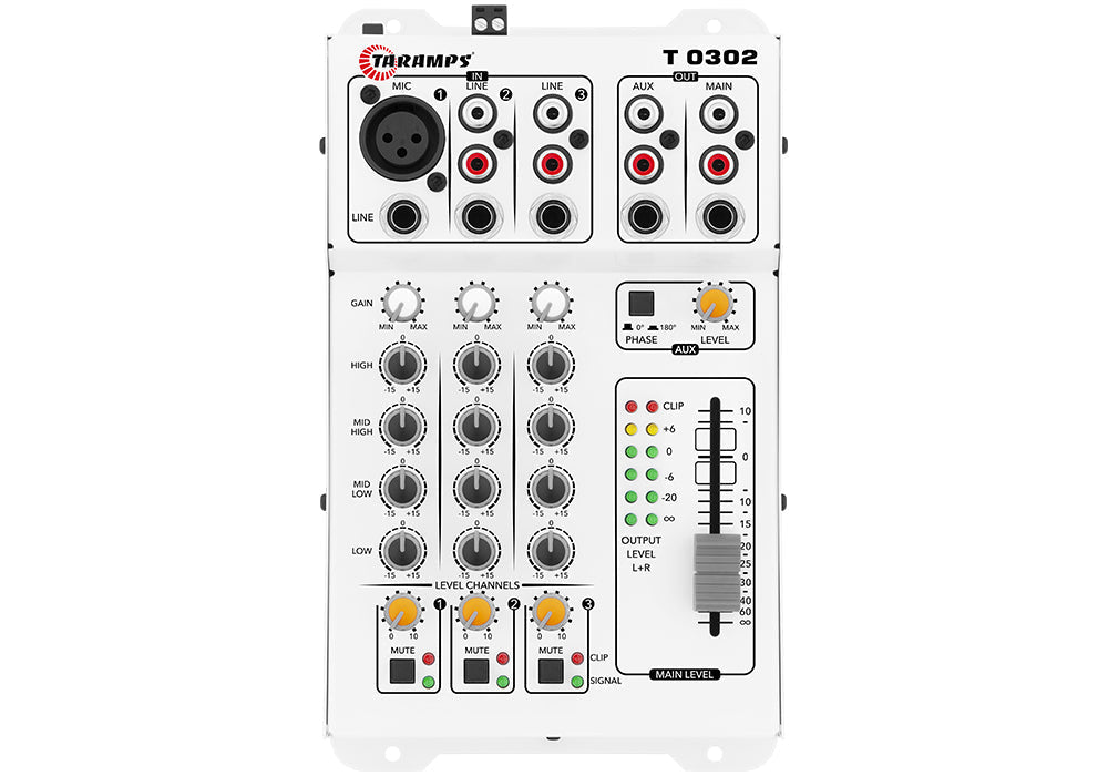 Taramps T 0302 Audio Mixer Taramps US