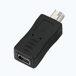 Mini USB Female to Mini USB Male TekShack