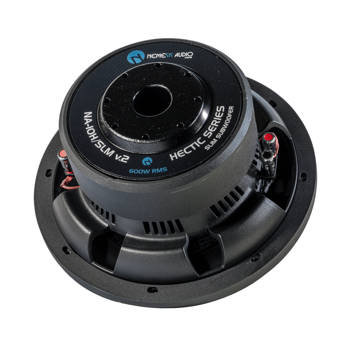 Nemesis Audio NA-10HSLM v.2 10" 600W RMS Shallow Mount Subwoofer DVC 4-Ohm Nemesis Audio