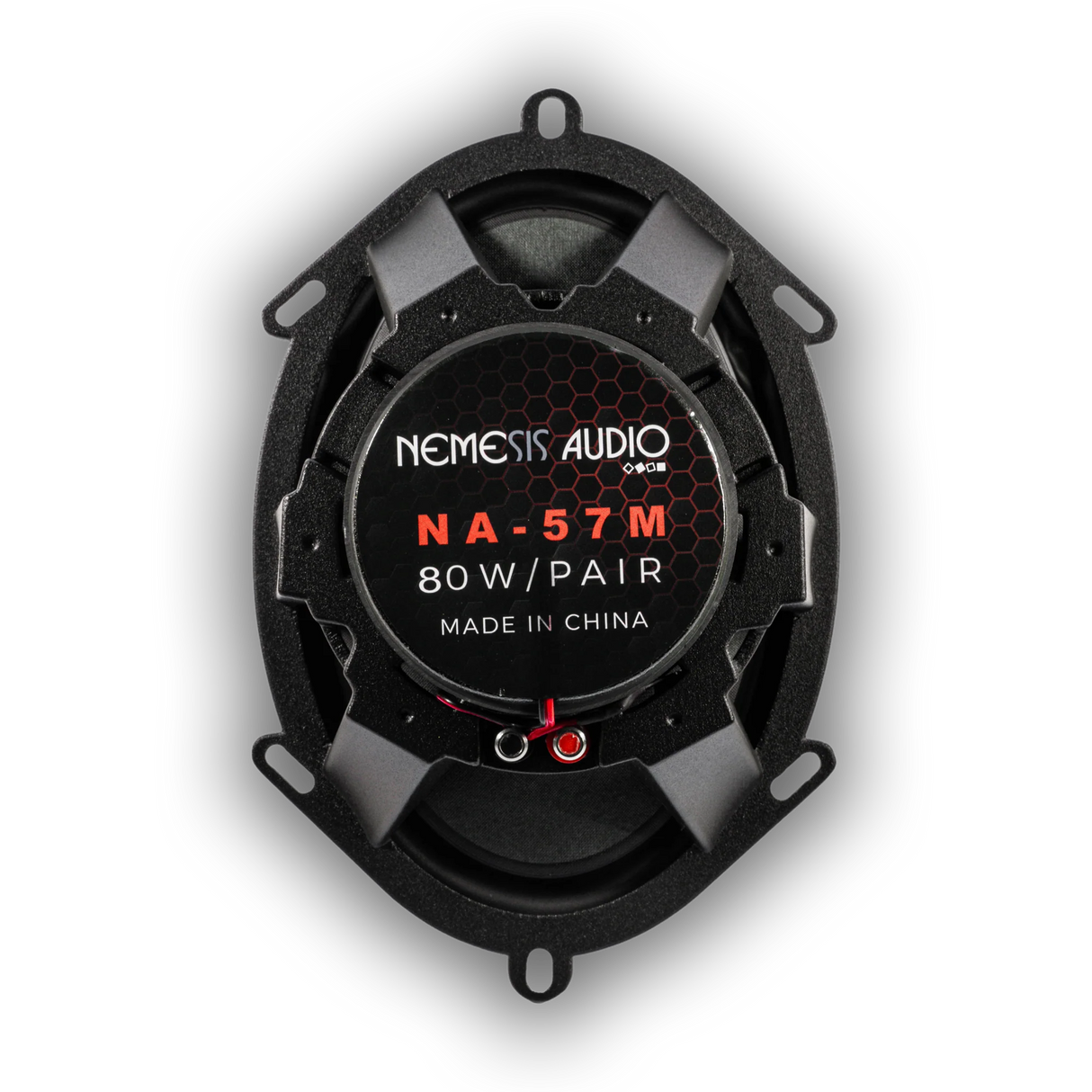 Nemesis Audio NA-57M 5x7" 80W 2-Way Coaxial Car Speakers 4-Ohm (Pair) Nemesis Audio