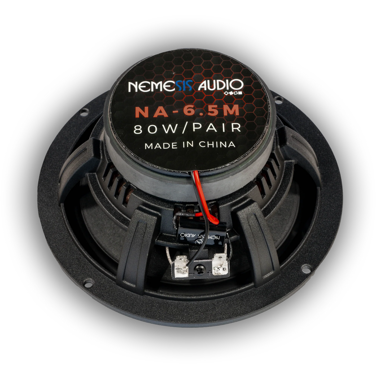 Nemesis Audio NA-6.5M 6.5" 80W RMS 2-Way Coaxial Speakers 4-Ohm (Pair) Nemesis Audio