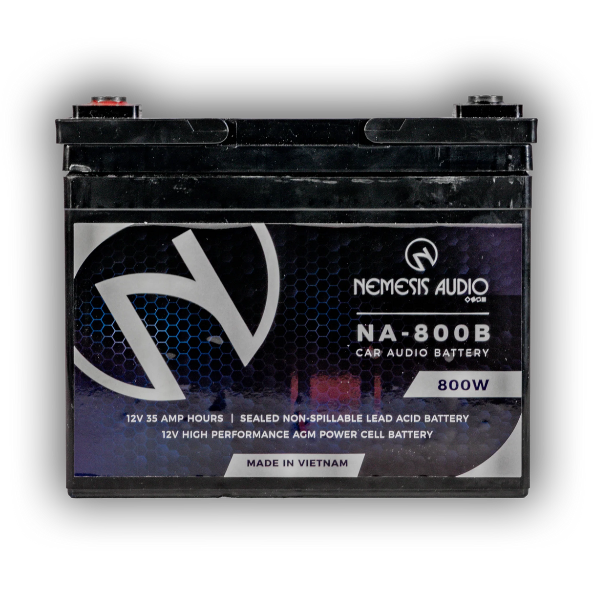 Nemesis Audio NA-800B 35AH 800W AGM Power Cell 12V Battery Nemesis Audio