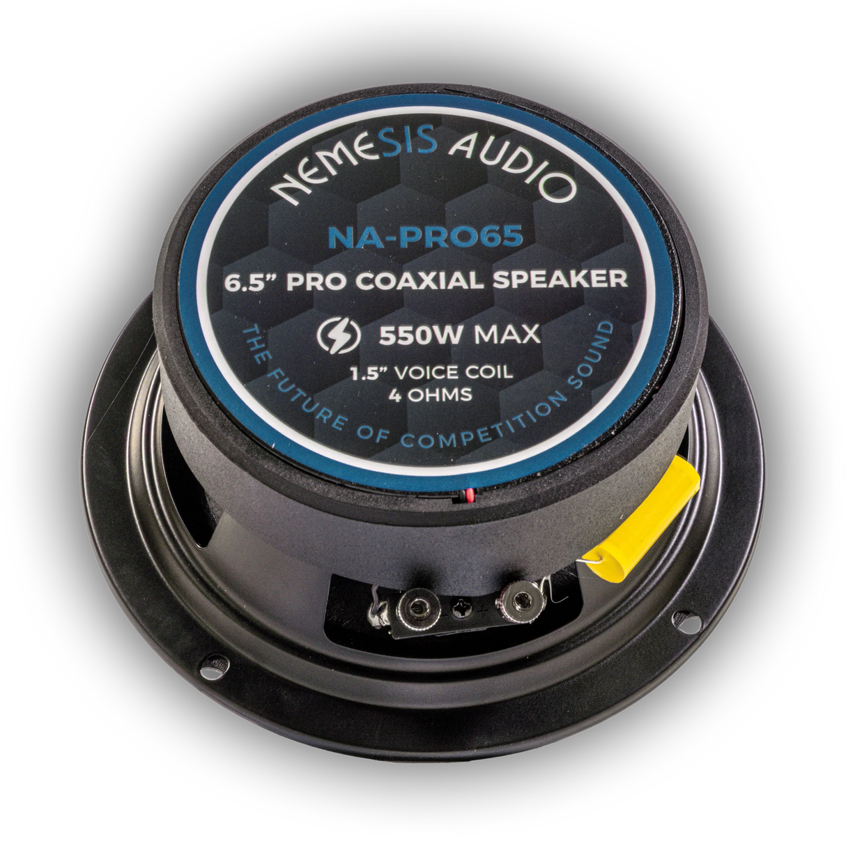 Nemesis Audio NA-PRO65 6.5" 275W RMS Midrange Speaker with Built-in Bullet Tweeter 4-Ohm (Single) Nemesis Audio