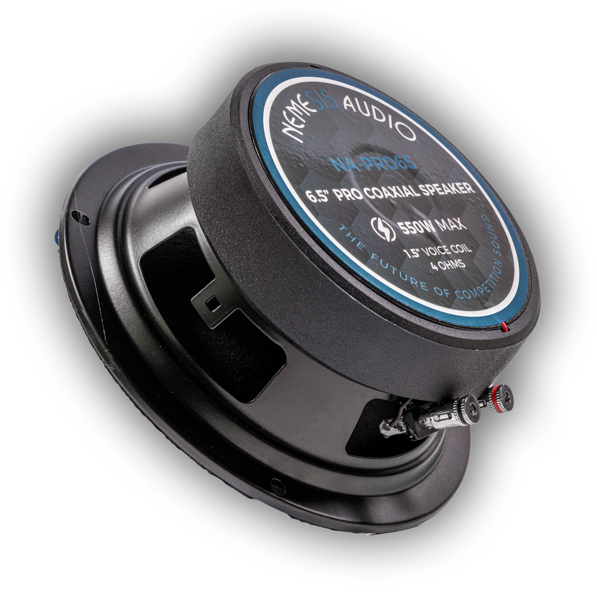 Nemesis Audio NA-PRO65 6.5" 275W RMS Midrange Speaker with Built-in Bullet Tweeter 4-Ohm (Single) Nemesis Audio