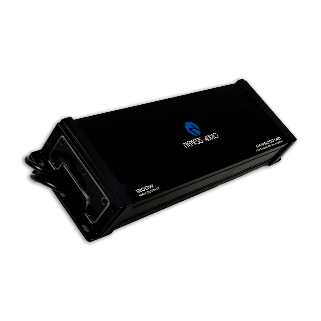 Nemesis Audio NA-PS1200X4D 600W Class D 4-Channel Marine Powersports Amplifier Nemesis Audio