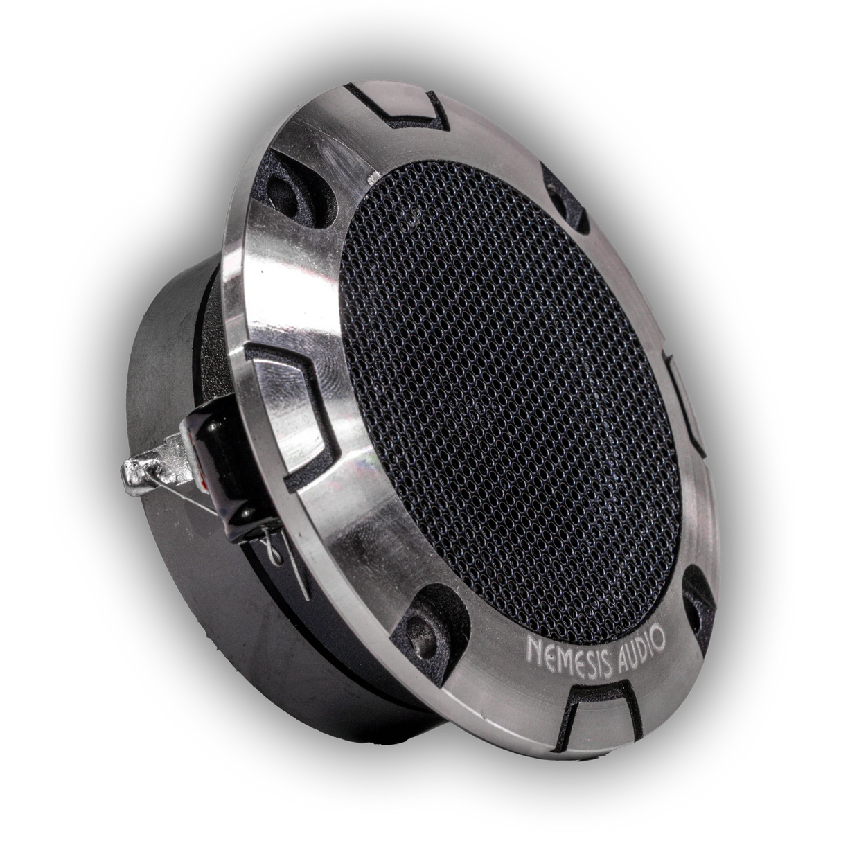Nemesis Audio NA-TW19 3.7" 200W Pro Aluminum Super Bullet Tweeters with Capacitor Crossover (Pair) Nemesis Audio