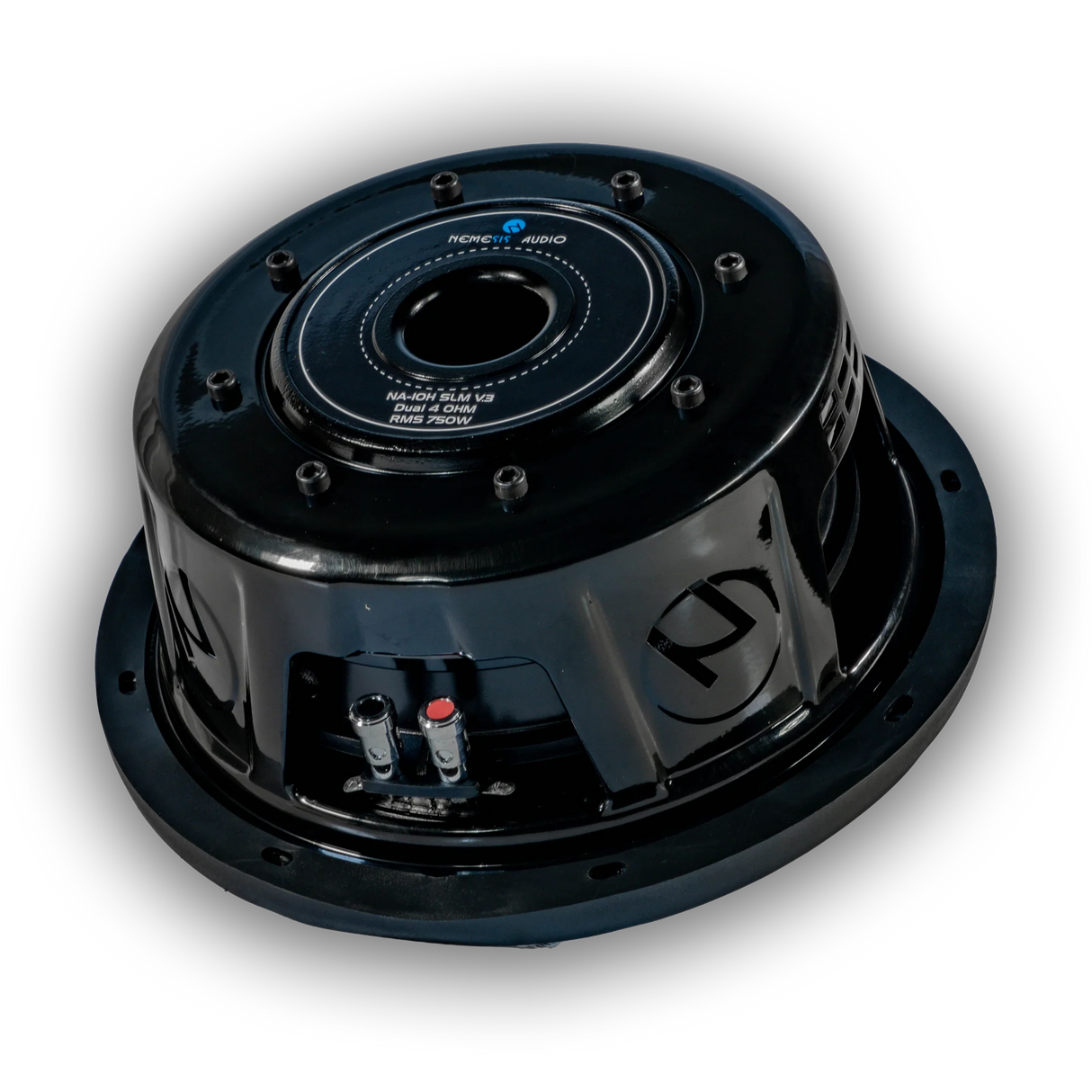 Nemesis Audio NA-10HSLM v.3 10" 800W RMS Shallow Mount Subwoofer DVC 4-Ohm Nemesis Audio