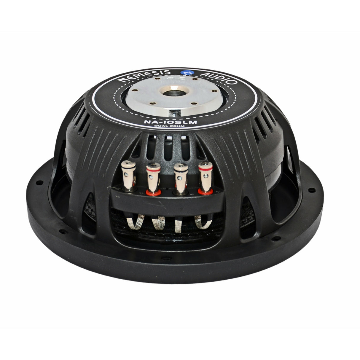 Nemesis Audio NA-10SLM v.2 10" 500W RMS Shallow Mount Subwoofer DVC 4-Ohm Nemesis Audio