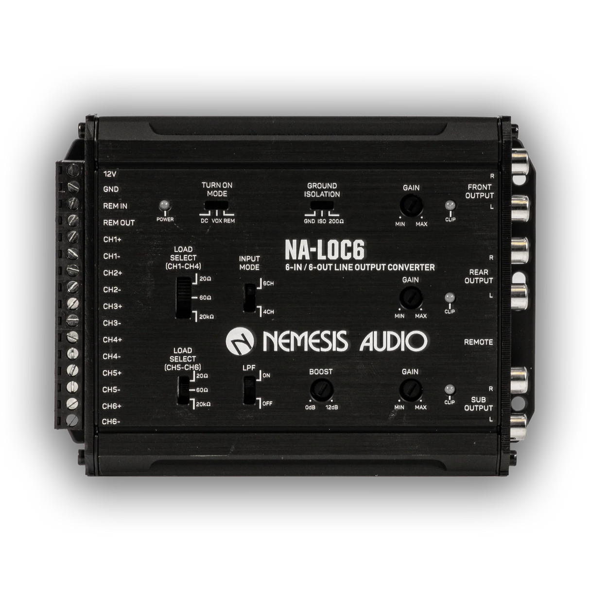 Nemesis Audio NA-LOC6 6-Channel Line Output Convertor Nemesis Audio