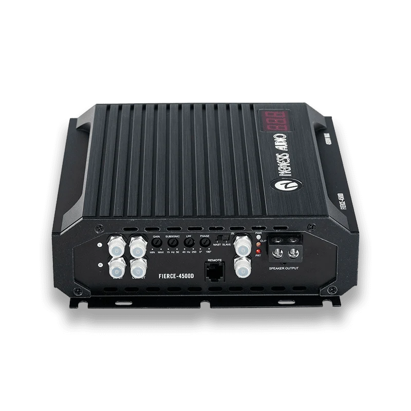 Nemesis Audio FIERCE-4500D 2510W RMS Monoblock Amplifier Nemesis Audio