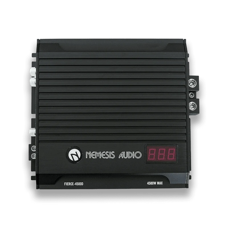Nemesis Audio FIERCE-4500D 2510W RMS Monoblock Amplifier Nemesis Audio