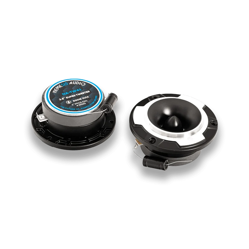 Nemesis Audio NA-TW41 3.8″ 250W RMS High-Efficiency Pro Audio Bullet Tweeter (Pair) Nemesis Audio