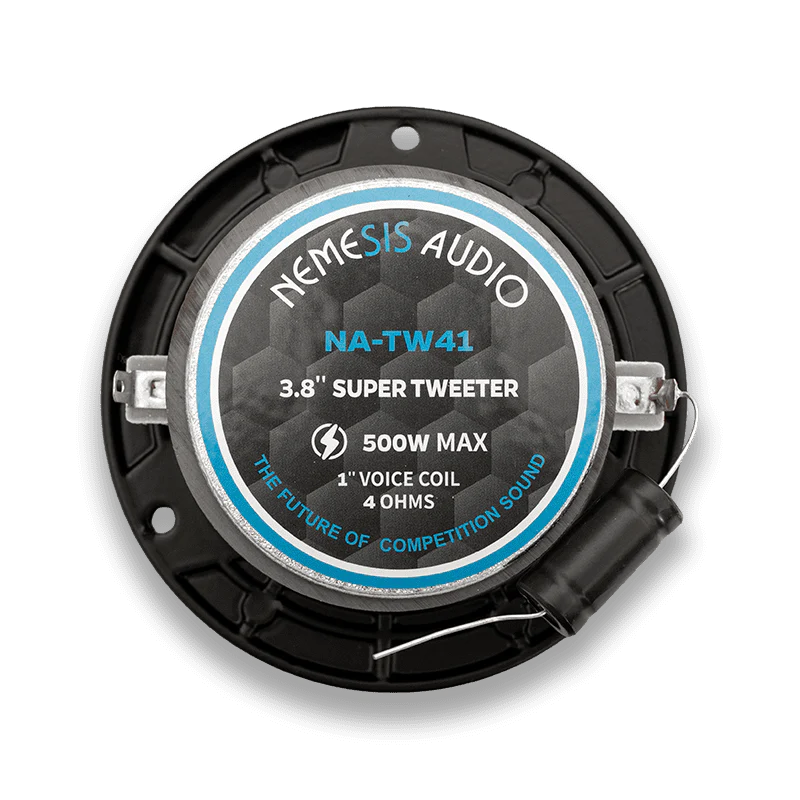 Nemesis Audio NA-TW41 3.8″ 250W RMS High-Efficiency Pro Audio Bullet Tweeter (Pair) Nemesis Audio