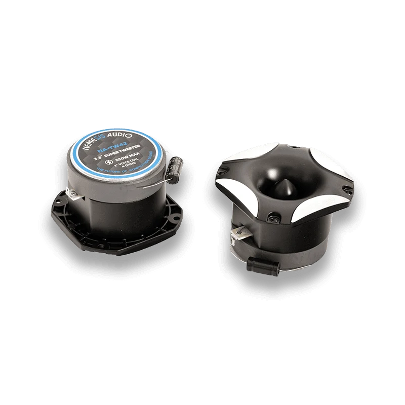 Nemesis Audio NA-TW42 3.3″ 275W RMS High-Efficiency Pro Audio Bullet Tweeter (Pair) Nemesis Audio