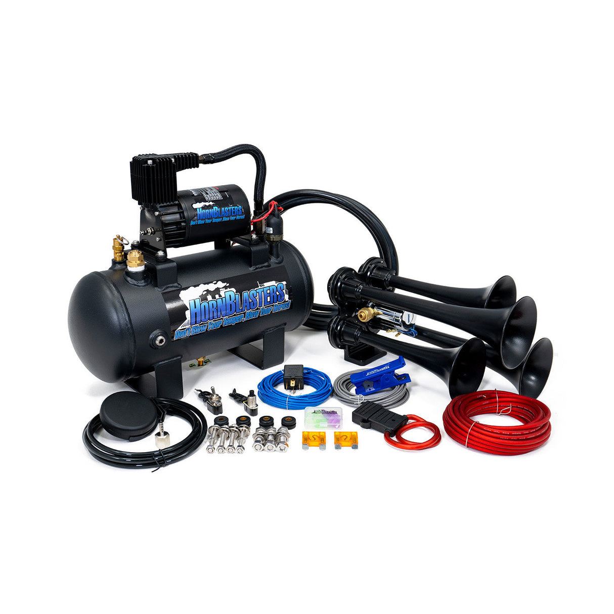 Bullet 127H Air Horn Kit HornBlasters